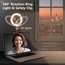 This lighting cube sticks to your laptop and brightens up your face without creating a glare or distracting you with blinding light. Buy Lordson Video Conference Lighting Kit Ring Light Clip On Laptop Monitor With 3 Dimmable Color 10 Brightness Level For Zoom Call Lighting Remote Working Webcam Live Streaming Self Broadcasting Online In Vietnam B094njh4wf