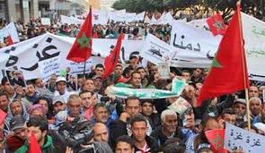 تولي المملكة المغربية أهمية كبيرة للقضية الفلسطينية، إذ تحظى باهتمام كبير وشخصي من عاهل البلاد الملك محمد السادس. Ù…Ø³ÙŠØ±Ø© ØªØ¶Ø§Ù…Ù†ÙŠØ© Ù…Ø¹ ÙÙ„Ø³Ø·ÙŠÙ† ÙÙŠ Ø§Ù„Ù…ØºØ±Ø¨ Ù‚Ù†Ø§Ø© Ø§Ù„Ø¹Ø§Ù„Ù… Ø§Ù„Ø§Ø®Ø¨Ø§Ø±ÙŠØ©