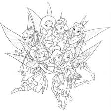 By best coloring pagesjune 16th 2013. Free Printable Disney Tinkerbell Coloring Pages