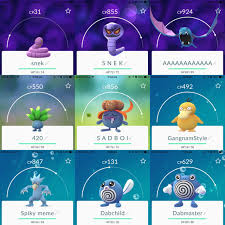 Maybe you would like to learn more about one of these? The Best Pokemon Go Nicknames