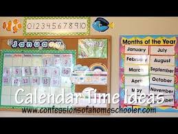 Calendar Time Bulletin Board Ideas Calendar Time Calendar Bulletin Boards Homeschool