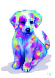 Painted Pup By Nick Gustafson Cute Animal Photos Cute Dog Pictures Cute Baby Dogs