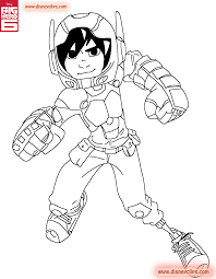 He is based on the marvel character of the same name from the marvel comic big hero 6. Hiro Coloring Page Big Hero 6 Foto 37664412 Fanpop Page 10