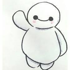 Image Result For Baymax Disney Drawing Baymax Drawing Disney Image Result Image R Disney Art Drawings Disney Drawings Sketches Easy Disney Drawings