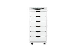 L x b x h: Rollcontainer Simon Massiv Weiss 6 Schubladen Real De