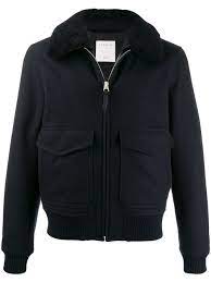 SANDRO Zipped Bomber Jacket - Farfetch