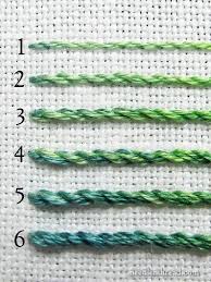 A more open knit can be difficult to embroider. How Many Strands Should I Use Embroidery Stitches Tutorial Embroidery Patterns Hand Embroidery Patterns