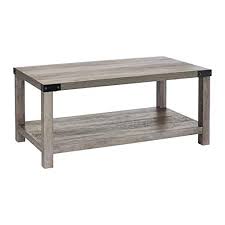 The giza side table works great with any modern, contemporary, mid century, eclectic, chic, hollywood regency or glamorous regency interior designs. Rockpointrockpoint Furniture Barn Style Farmhouse Rectangle Accent Coffee Table Grey Wash Dailymail