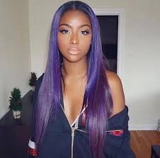 Pinterest Kekedanae20 Hair Styles Purple Hair Weave Hairstyles