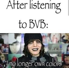 Unpopular opinion used to love bands like bvb, asking alexandria and all that stuff, but now i look back on it and idon't think they re as good as i originally thought they were write a. The Only Time I Ll Agree With Onision Black Veil Brides Andy Black Viel Brides Black Veil