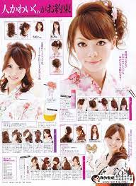 Hairstyle For Yukata Cabello Japones Peinados Japoneses Peinados Kawaii