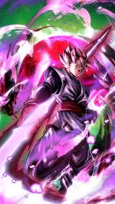 Goku black originated in an alternate timeline, the original version of the main timeline before it was modified by future trunks and beerus. Sp Pur Goku Black Super Saiyan Rose Rating Dragon Ball Legends Purple