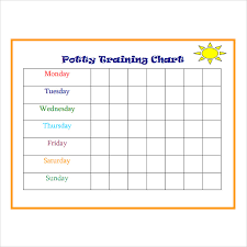 potty training charts 9 download free documents in pdf