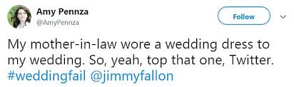 Kirtland, ohio — a local woman's tweet about her wedding fail has gone viral. Woman Reveals The Reason Her Mother In Law Wore A Bridal Dress To Her Ceremony Express Digest