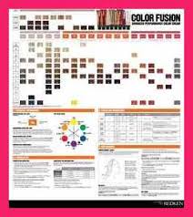 Redken Cover Fusion Colour Chart Best Picture Of Chart