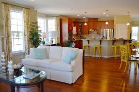 In an open floor plan space, make the sitting area feel like its own separate hangout zone by turning it into a sunken family room, i.e. How To Decorate Your Open Floor Plan Christopher Companies