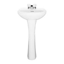 proflo pf1103 bathroom sink pedestal