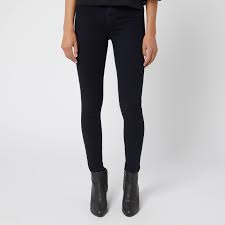 J Brand Womens Maria High Rise Skinny Jeans Bluebird