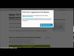 We did not find results for: College Board College Application Fee Waivers Video Youtube