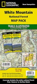 Who cares baby, i think i wanna marry you. White Mountain National Forest Map Pack Bundle National Geographic Trails Illustrated Map National Geographic Maps 0749717013360 Amazon Com Books