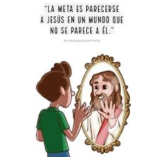 Cristiano significa imitador de Cristo. La santidad es precisamente  asemejarse al Señor, es ser otro Cristo en el mundo. #CatólicoResponsable  #Vocación #ServirAmando #CzestochowaSiembra