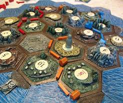 3d Settlers Of Catan Tiles Catan Settlers Of Catan Board Games Diy