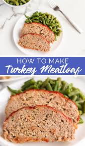 Place the mixed ingredients in. Turkey Meatloaf Family Fresh Meals