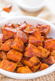 Honey Roasted Sweet Potatoes Honey Cinnamon Dip Averie Cooks Recipe Sweet Potato Recipes Healthy Roasted Sweet Potatoes Food