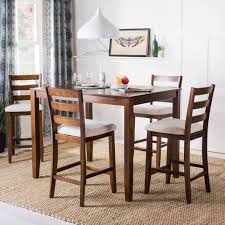 The most common counter dining room material is wood. 10 Best Counter Height Dining Sets 2021 Apartment Therapy