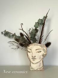 Another beautiful ceramic face by #LindaHojem is sold to a client. If your  looking for the perfect present , we are open until Monday 22nd Dec.  www.arteye.co.za