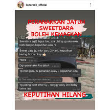 Khasiat jamu empot ayam yang sudah terbukti nyata ini lantas menimbulkan pertanyaan lain bagi para wanita yang belum atau akan mencobanya. Sweet Dara Hq By Kak Km Original Shopee Malaysia