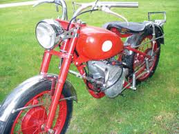 Image result for Pepper Red 1954 Motorcycle