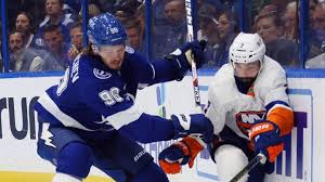 New york islanders right wing cal clutterbuck (15) celebrates with teammates after scoring against the tampa bay lightning during the second period of june 18, 2021 at 11:07 p.m. Islanders Vs Lightning Prediction Odds Betting Lines Picks For Nhl Playoffs Game 2 On Fanduel Sportsbook