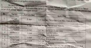 Kementerian pendidikan malaysia (kpm) telah mengeluarkan takwim persekolahan 2021 meliputi penggal persekolahan, cuti sekolah dan cuti perayaan tahun 2021. Takwim Cuti Penggal Persekolahan Cuti Umum Dan Cuti Perayaan 2020 Informasi Santai
