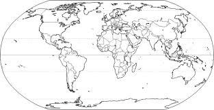 De dies ist viel einfacher als das zeichnen. Umriss Weltkarte Lander Pdf Drucken Kostenlos