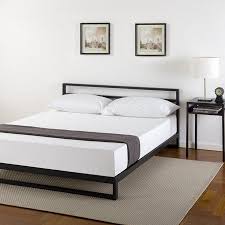 The most common variations of king bed frame walmart are wood made bed frames and metallic created. Zinus Trisha 27 Heavy Duty Platforma Bed Frame With Headboard King Walmart Com Bed Frame And Headboard Platform Bed Frame Bed Frame Mattress