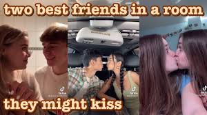 Two best friends men looking at each other and showing unity of their friendship. Two Best Friends In A Room They Might Kiss Tik Tok Youtube