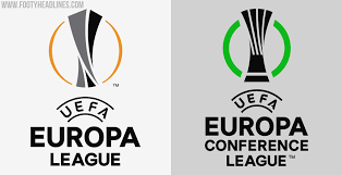 Nhl, the nhl shield, the word mark and image of the stanley cup, the stanley cup playoffs logo, the stanley cup final logo, center. Footy Headlines On Twitter The Uefa Europa Conference League Features The Tournament S New Trophy Which Is Placed Between Two Half Circles Consistent With The Logo Of The Uefa Europa League Https T Co Vbp11mzknd