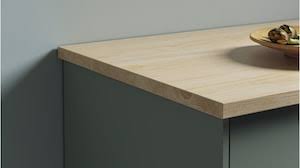 Dark grey and vintage oak handleless kitchen. Find Your Dream Kitchen Ikea