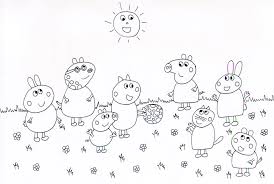 Peppa pig è un cartone animato britannico, rivolto a bambini in età prescolare. Disegni Di Peppa Pig Da Colorare Stampa Online 90 Immagini