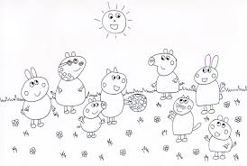 Disegni da colorare e stampare gratis per bambini peppa pig colouring peppa pig coloring pages peppa pig printables. Disegni Di Peppa Pig Da Colorare Stampa Online 90 Immagini