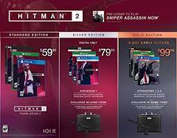 Gold edition includes the executive pack and expansion packs 1 & 2. Hitman 2 Gold Edition Hitman 2 Gold Edition 1 Games Amazon De Games