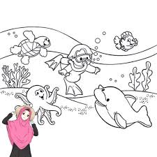 Dichanel ini untuk saling belajar menggambar yang diinginkan seperti: Gambar Mewarnai Pemandangan Laut Desain Untuk Melatih Kecerdasan Anak Anak Shopee Indonesia