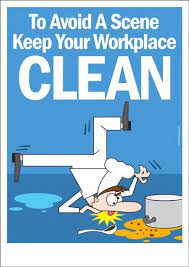 Keep Your Workplace Clean Kitchen Safety Workplace Safety Slogans Safety Posters