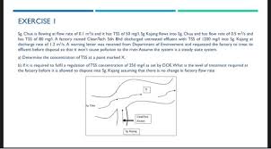Asian restaurant, food & beverage company, grocery store. Solved Exercise Sg Chua Is Flowing At Flow Rate Of 0 1 M Chegg Com
