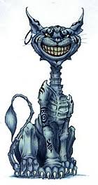 A page of cool artwork that costs less than a cup of coffee! Cheshire Cat Wikipedia