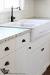 White Cabinets With Brushed Nickel Hardware