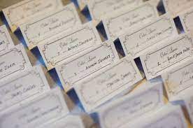 Place cards are simple but useful especially for big or formal events like dinners, galas, and receptions. Plantable Place Cards Make An Appearance On The Little Black Book