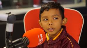 What nice surprise having young Aadam Kamaldien pop in for #ScholarHolla  this morning!