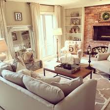 Living Room Refresh Completed For A Client Love This Neutral Color Scheme So Cozy Interior Design By Janna Allbritton Of Living Room White Home Family Room